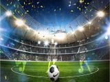 Sports Stadium Wall Mural Custom 3d soccer Wallpaper Sports Football themed Stadium