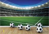 Sports Stadium Wall Mural Football Stadium Wallpaper for Boys Room In 2019 Sports Fun