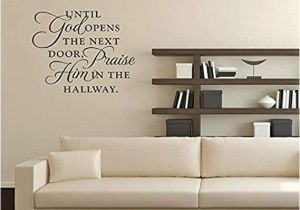 Sports Wall Mural Decals Amazon Art Quote Saying Home Praise Him Hallway Wall