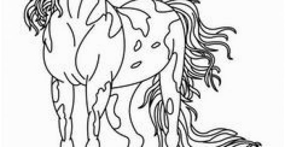 Spotted Horse Coloring Pages 118 Best Horse Color Pages Images On Pinterest