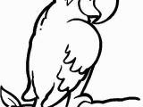 Spring Baby Animal Coloring Pages Jungle Bird Parrot Coloring Pages Printable for Kids