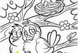 Spring Break Printable Coloring Pages Spring Time Coloring Pages