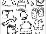 Spring Clothes Coloring Pages Summer Clothing Color the Items that You Would Wear In the Summer
