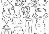 Spring Clothes Coloring Pages Summer Clothing Coloring Page Coloring Pages