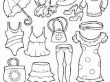 Spring Clothes Coloring Pages Summer Clothing Coloring Page Coloring Pages