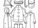 Spring Clothes Coloring Pages Winter Clothes Coloring Page Free for Kids