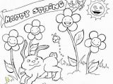 Spring Coloring Pages to Print for Adults Happy Spring Coloring Pages Place Pinterest