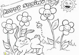 Spring Coloring Pages to Print for Adults Happy Spring Coloring Pages Place Pinterest