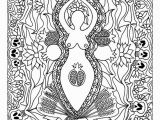 Spring Equinox Coloring Pages Coloring Pages for Adults Mabon Sabbat Goddess Art