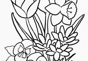 Spring Flowers Coloring Book Pages 13 Elegant Spring Flowers Coloring Pages