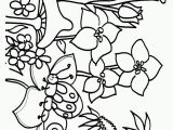 Spring Flowers Coloring Pages for Preschoolers Flower Page Printable Coloring Sheets