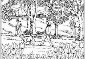 Spring Scene Coloring Pages 640 Best Dover Samples Colouring Pages Images On Pinterest