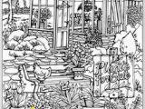 Spring Scene Coloring Pages 640 Best Dover Samples Colouring Pages Images On Pinterest