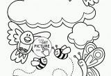 Spring Scene Coloring Pages Free Printable Spring Coloring Pages for Adults Printable