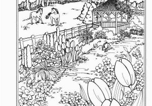 Spring Scene Coloring Pages Pin by Lillian at On Tattoo S Pinterest