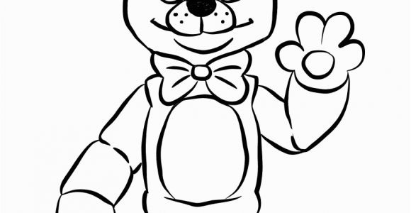 Spring Trap Coloring Page Fnaf Golden Freddy Coloring Pages