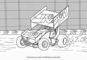 Sprint Car Coloring Page ç å°å­©å­çk&nå¯æå°çä¸è²é¡µé¢