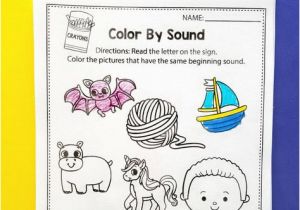 Spy Coloring Pages for Kids I Spy Alphabet Letters Color by Beginning sound Alphabet