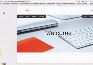 Squarespace Change Link Color On One Page Brine Template How to Add A Background Color to A Section