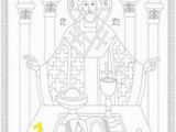 St Demetrios Coloring Page 28 Best byzantine Icon Coloring Pages Images