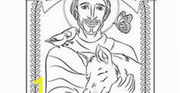 St Francis Of assisi Coloring Page 50 Best Free Catholic Downloads Images