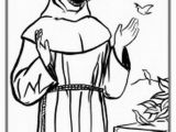 St Francis Of assisi Coloring Page Pat Hossenlopp Chezpatsy On Pinterest