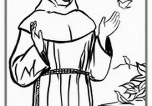 St Francis Of assisi Coloring Page Pat Hossenlopp Chezpatsy On Pinterest