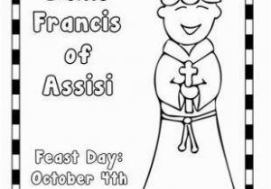 St Francis Of assisi Coloring Page Saint Francis Of assisi