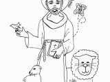 St Francis Of assisi Coloring Page Saints Coloring Pages Printable Catholic Saints