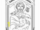 St Francis Of assisi Printable Coloring Page St Francis and the Nativity Printable Coloring Page