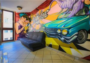 St James Park Wall Mural Glow Hostel Polen Breslau Booking