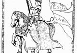 St Joan Of Arc Coloring Page Joan Of Arc Coloring Page