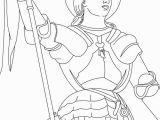 St Joan Of Arc Coloring Page Joan Of Arc the Maid Of orléans Coloring Page