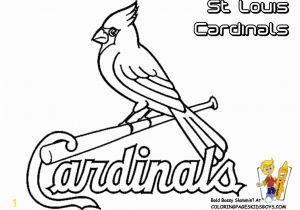 St Louis Cardinals Printable Coloring Pages Grand Baseball Coloring Mlb Baseball Nl