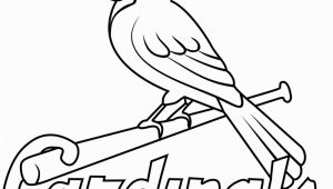 St Louis Cardinals Printable Coloring Pages St Louis Cardinals Logo Coloring Page Free Mlb Coloring