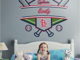 St Louis Cardinals Wall Mural St Louis Cardinals Personalized Name Giant Mlb Transfer Decal