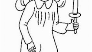 St Lucia Coloring Pages Sankta Lucia Coloring Page Svenskt Pinterest