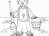 St Martin De Porres Coloring Page Saint Martin De Porres Coloring Page Coloring Pages