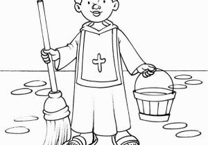 St Martin De Porres Coloring Page Saint Martin De Porres Coloring Page Coloring Pages