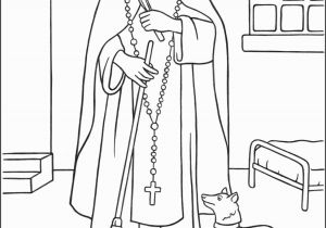 St Martin De Porres Coloring Page Saint Martin De Porres Coloring Page thecatholickid