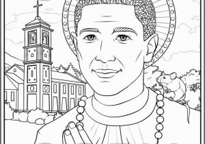 St Martin De Porres Coloring Page Saint Martin De Porres Coloring Pages