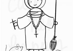 St Martin De Porres Coloring Page St Martin De Porres Coloring Page Sheet Liturgical Year