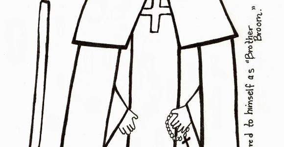 St Martin De Porres Coloring Page St Martin De Porres Coloring Sheet