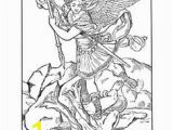 St Michael Coloring Page 196 Best Saint Michael Protect Us Images