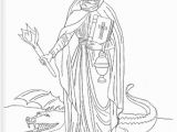 St Michael Coloring Page Saint Martha Catholic Coloring Page Feast Day is July 29