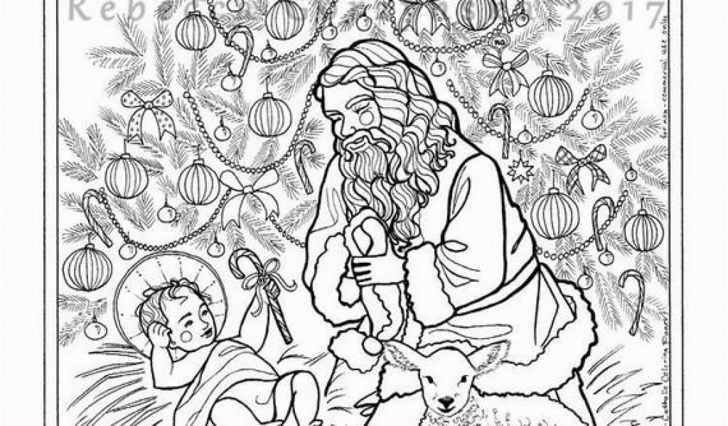 St Nicholas Coloring Page Kneeling Santa Coloring Page Christmas Tree Saint Nicholas Christ
