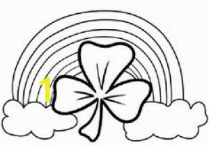 St Patrick S Day Rainbow Coloring Pages 112 Best St Patricks Coloring Pages Images On Pinterest