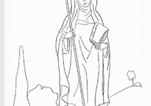 St Rose Of Lima Coloring Page Saint Rose Of Lima Coloring Lesson