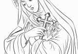 St Rose Of Lima Coloring Page St Rose Lima Coloring Page Coloring Pages