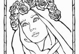 St Rose Of Lima Coloring Page St Rose Of Lima